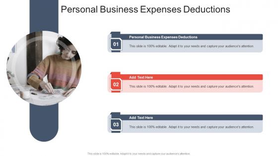 Personal Business Expenses Deductions In Powerpoint And Google Slides Cpb