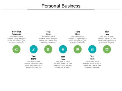 Personal business ppt powerpoint presentation icon professional cpb