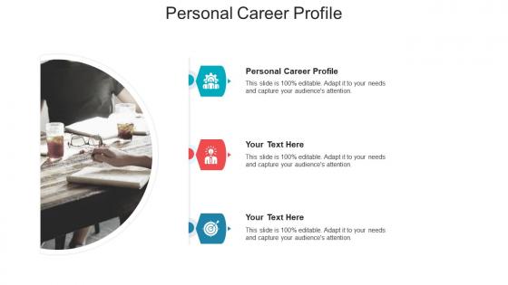 Personal career profile ppt powerpoint presentation icon show cpb