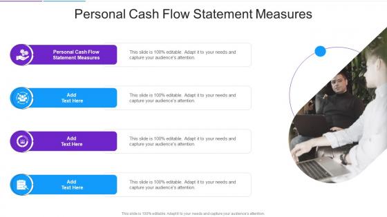 Personal Cash Flow Statement Measures In Powerpoint And Google Slides Cpb