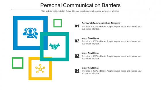 Personal communication barriers ppt powerpoint presentation professional graphics tutorials cpb