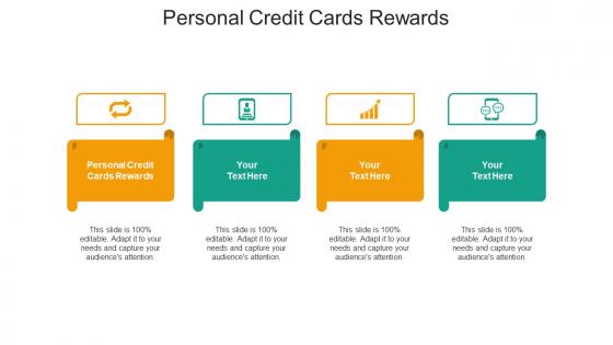 Personal credit cards rewards ppt powerpoint presentation layouts files cpb