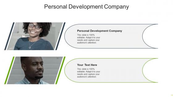 Personal development company ppt powerpoint presentation model introduction cpb