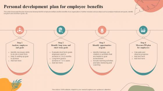 Personal Development Plan For Employee Benefits