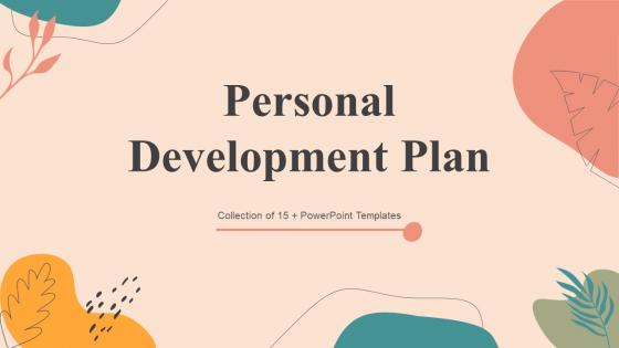 Personal Development Plan Powerpoint Ppt Template Bundles