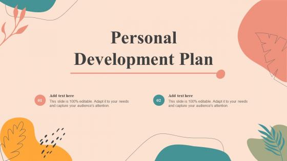 Personal Development Plan Ppt Powerpoint Presentation Infographics Grid