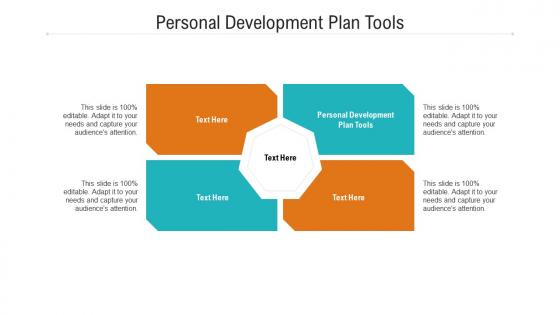 Personal development plan tools ppt powerpoint presentation infographics slide portrait cpb