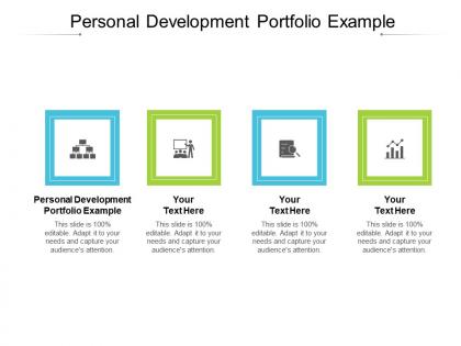 Personal development portfolio example ppt powerpoint presentation show example cpb