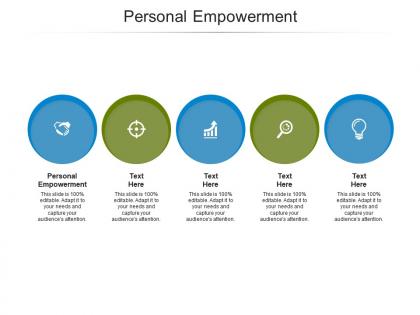 Personal empowerment ppt powerpoint presentation infographic template deck cpb