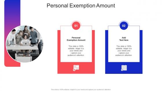 Personal Exemption Amount In Powerpoint And Google Slides Cpb