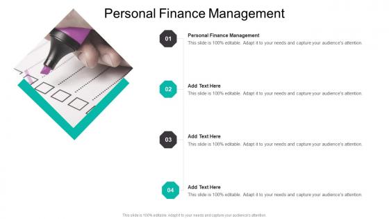 Personal Finance Management In Powerpoint And Google Slides Cpb