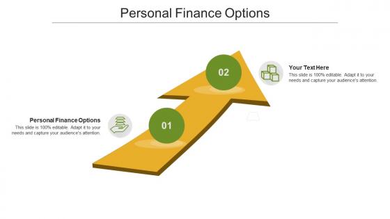 Personal finance options ppt powerpoint presentation gallery grid cpb