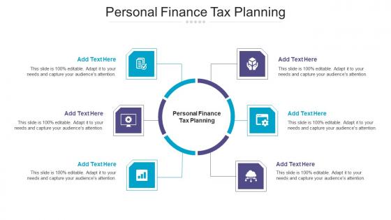 Personal Finance Tax Planning Ppt Powerpoint Presentation Gallery Topics Cpb