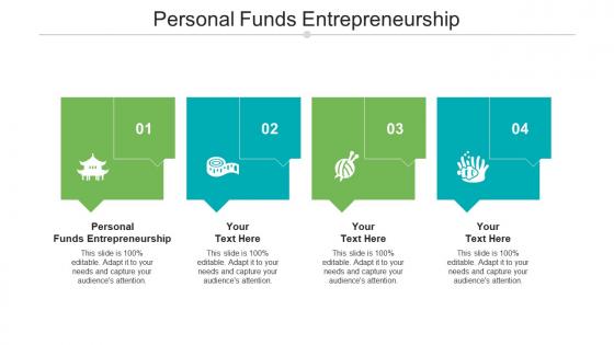 Personal funds entrepreneurship ppt powerpoint presentation pictures designs download cpb