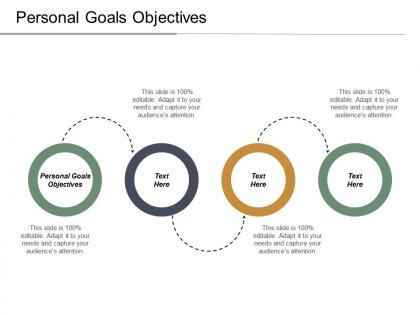 Personal goals objectives ppt powerpoint presentation infographic template design ideas cpb