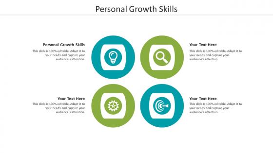 Personal growth skills ppt powerpoint presentation ideas show cpb