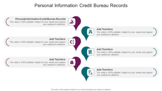 Personal Information Credit Bureau Records In Powerpoint And Google Slides Cpb