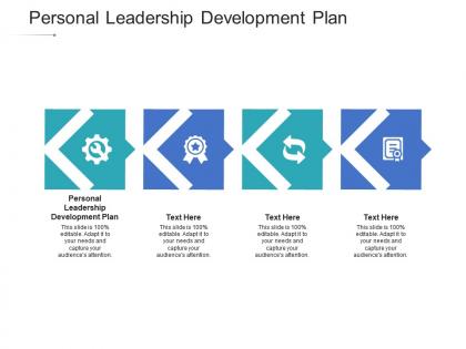 Personal leadership development plan ppt powerpoint presentation file infographic template cpb