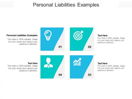Personal liabilities examples ppt powerpoint presentation gallery visual aids cpb