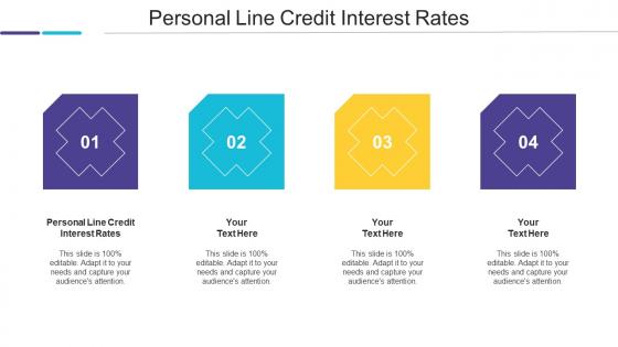 Personal Line Credit Interest Rates Ppt Powerpoint Presentation Pictures Example Cpb