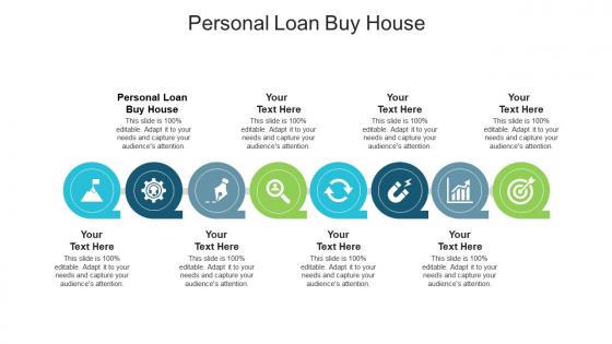 Personal loan buy house ppt powerpoint presentation icon example cpb