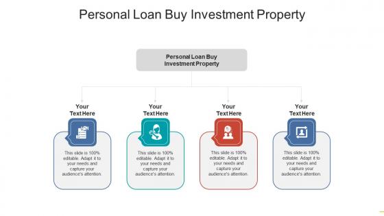 Personal loan buy investment property ppt powerpoint presentation pictures show cpb