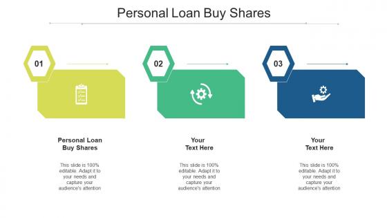 Personal Loan Buy Shares Ppt Powerpoint Presentation Model Graphics Tutorials Cpb