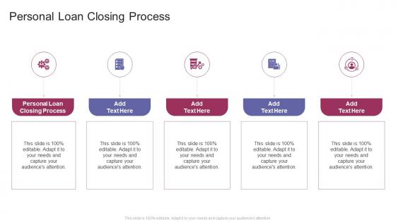 Personal Loan Closing Process In Powerpoint And Google Slides Cpb