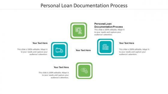 Personal loan documentation process ppt powerpoint outline vector cpb