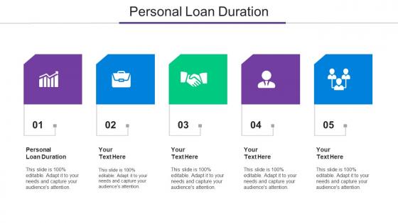 Personal Loan Duration Ppt Powerpoint Presentation Professional Example File Cpb