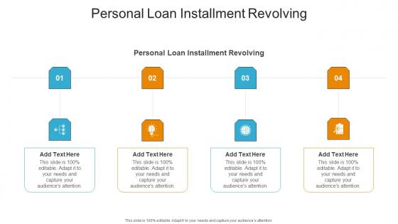 Personal Loan Installment RevolvingIn Powerpoint And Google Slides Cpb