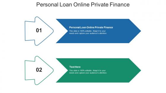 Personal loan online private finance ppt powerpoint presentation summary cpb