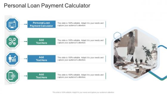 Personal Loan Payment Calculator In Powerpoint And Google Slides Cpb