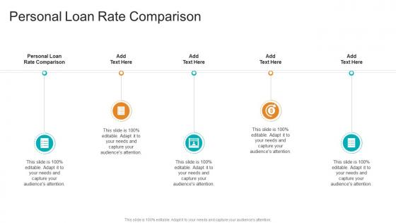 Personal Loan Rate Comparison In Powerpoint And Google Slides Cpb