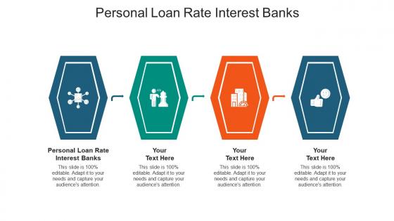 Personal loan rate interest banks ppt powerpoint presentation infographics visual aids cpb