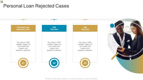 Personal Loan Rejected Cases In Powerpoint And Google Slides Cpb