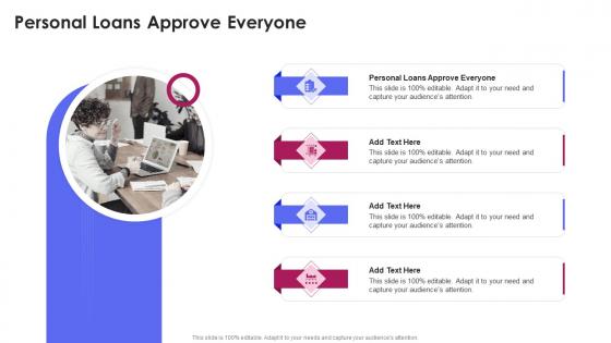 Personal Loans Approve Everyone In Powerpoint And Google Slides Cpb
