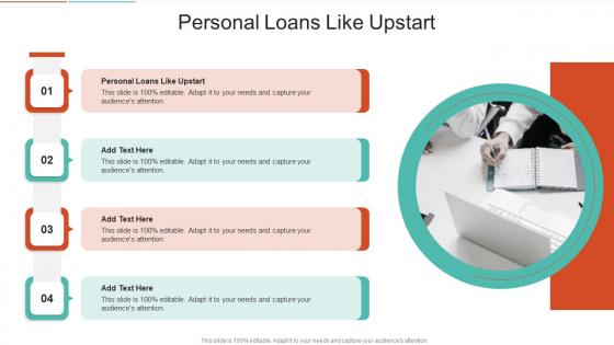 Personal Loans Like Upstart In Powerpoint And Google Slides Cpb