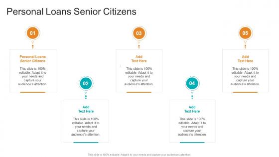 Personal Loans Senior Citizens In Powerpoint And Google Slides Cpb