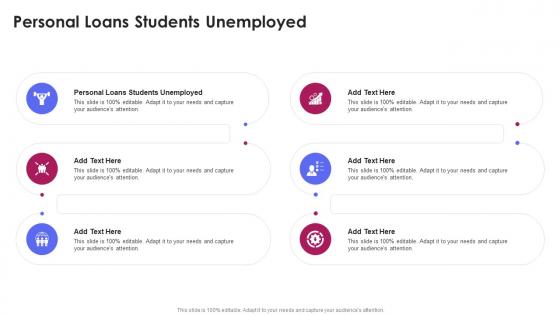 Personal Loans Students Unemployed In Powerpoint And Google Slides Cpb