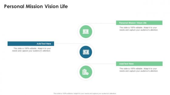 Personal Mission Vision Life In Powerpoint And Google Slides Cpb