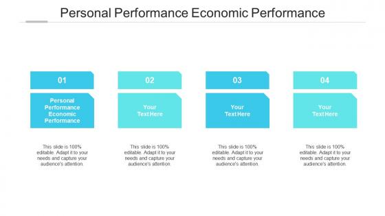 Personal performance economic performance ppt powerpoint presentation professional deck cpb