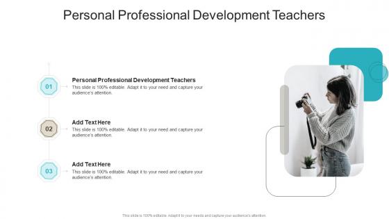 Personal Professional Development Teachers In Powerpoint And Google Slides Cpb