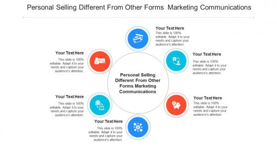 Personal selling different from other forms marketing communications ppt powerpoint clipart cpb