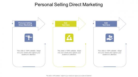 Personal Selling Direct Marketing In Powerpoint And Google Slides Cpb