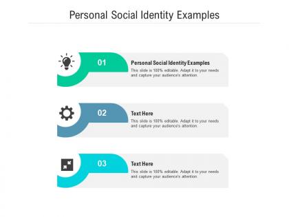 Personal social identity examples ppt powerpoint presentation slides shapes cpb