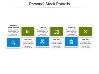 Personal stock portfolio ppt powerpoint presentation outline demonstration cpb