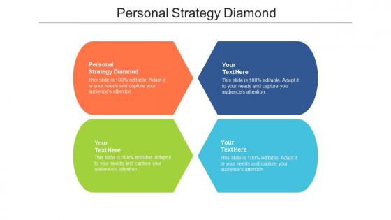 Personal strategy diamond ppt powerpoint presentation slides file formats cpb