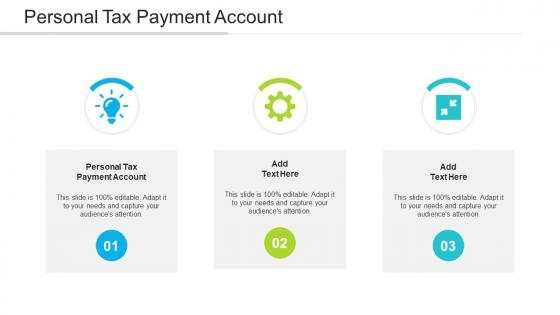Personal Tax Payment Account Ppt Powerpoint Presentation Icon Layout Cpb