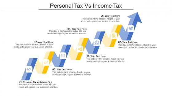 Personal tax vs income tax ppt powerpoint presentation show layout ideas cpb